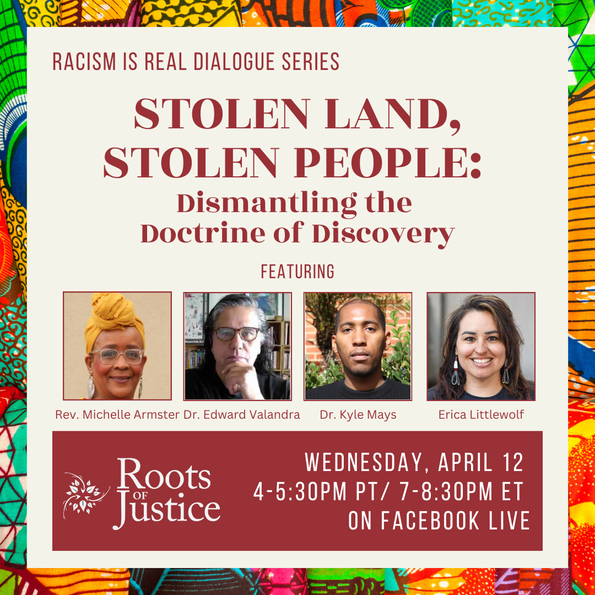 Stolen Land, Stolen People: Dismantling the doctrine of discovery ...